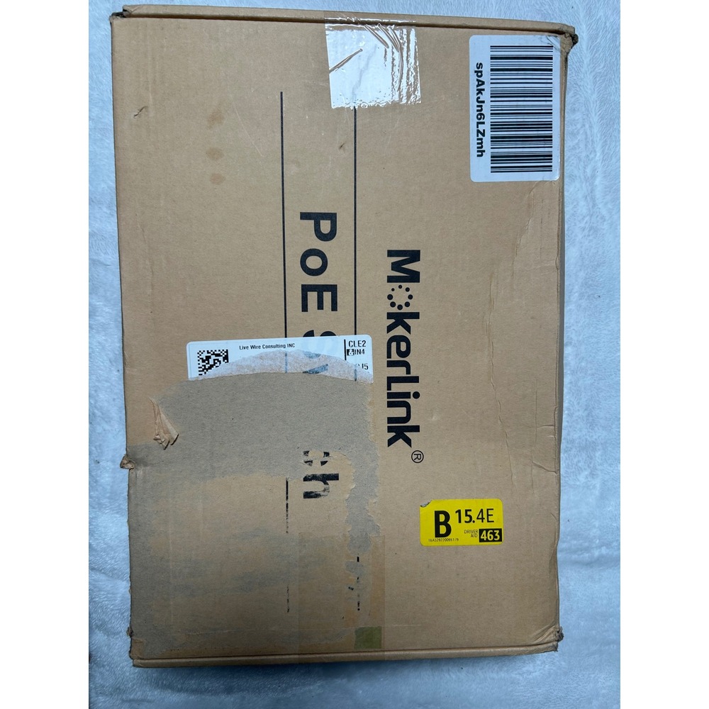 MokerLink 16 Port Gigabit PoE Switch 2 Uplink 10/100/1000MbpsPOE-G162G Rackmount